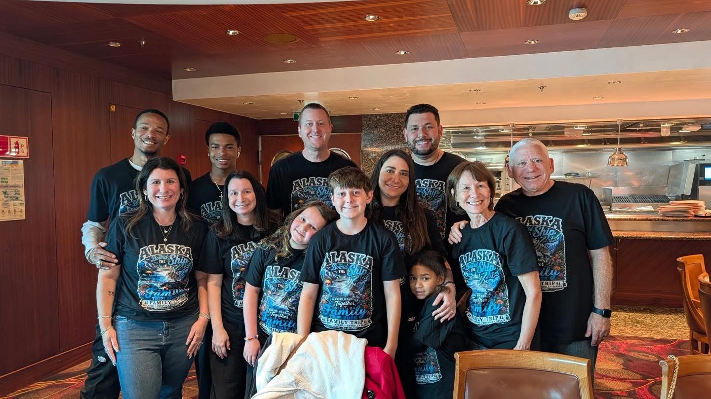 Matching Family Cruise Shirts by A’levated Attire in Coral Springs Florida