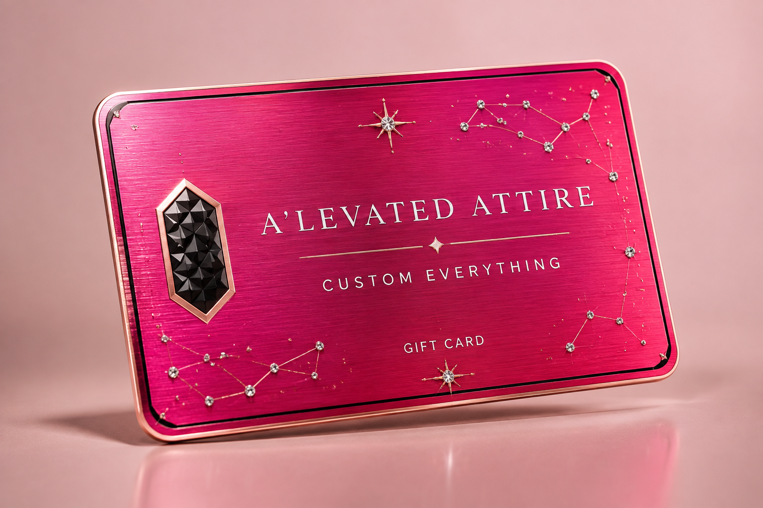 Custom Everything Gift Card by A’levated Attire in Coral Springs Florida
