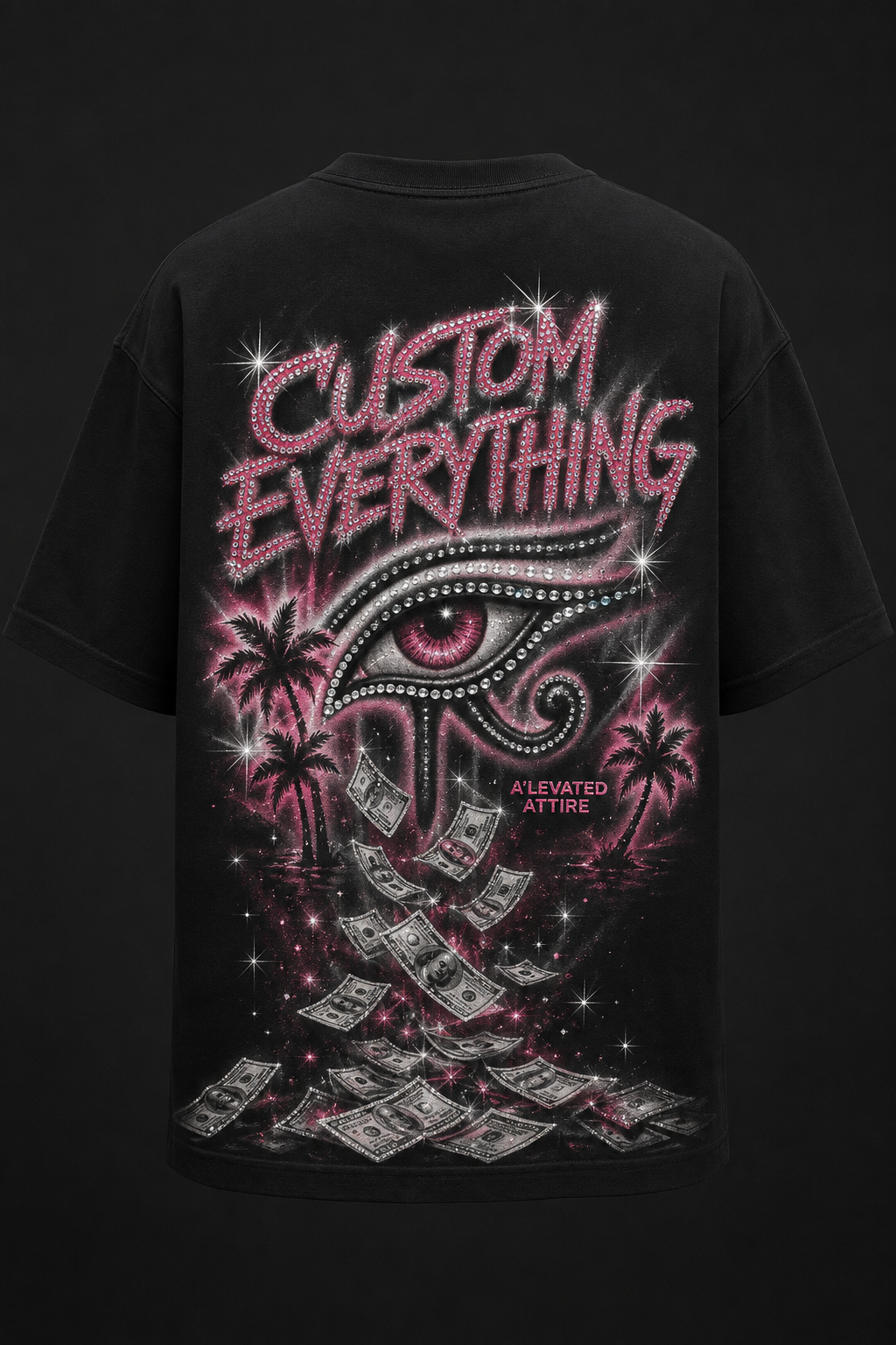 Custom Everything Shirt Back by A’levated Attire in Coral Springs Florida